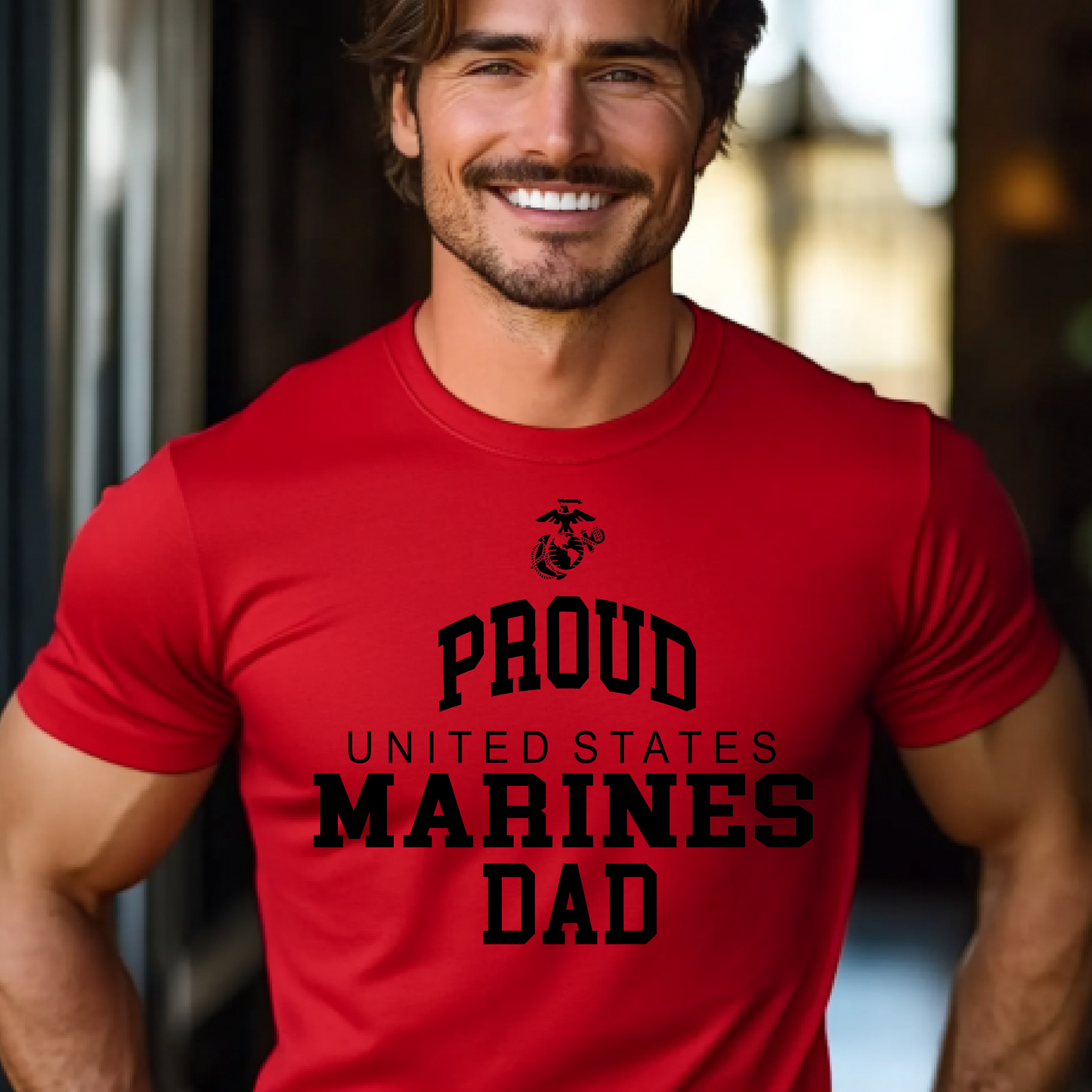 Proud United States Marine Dad shirt - evrytang and more
