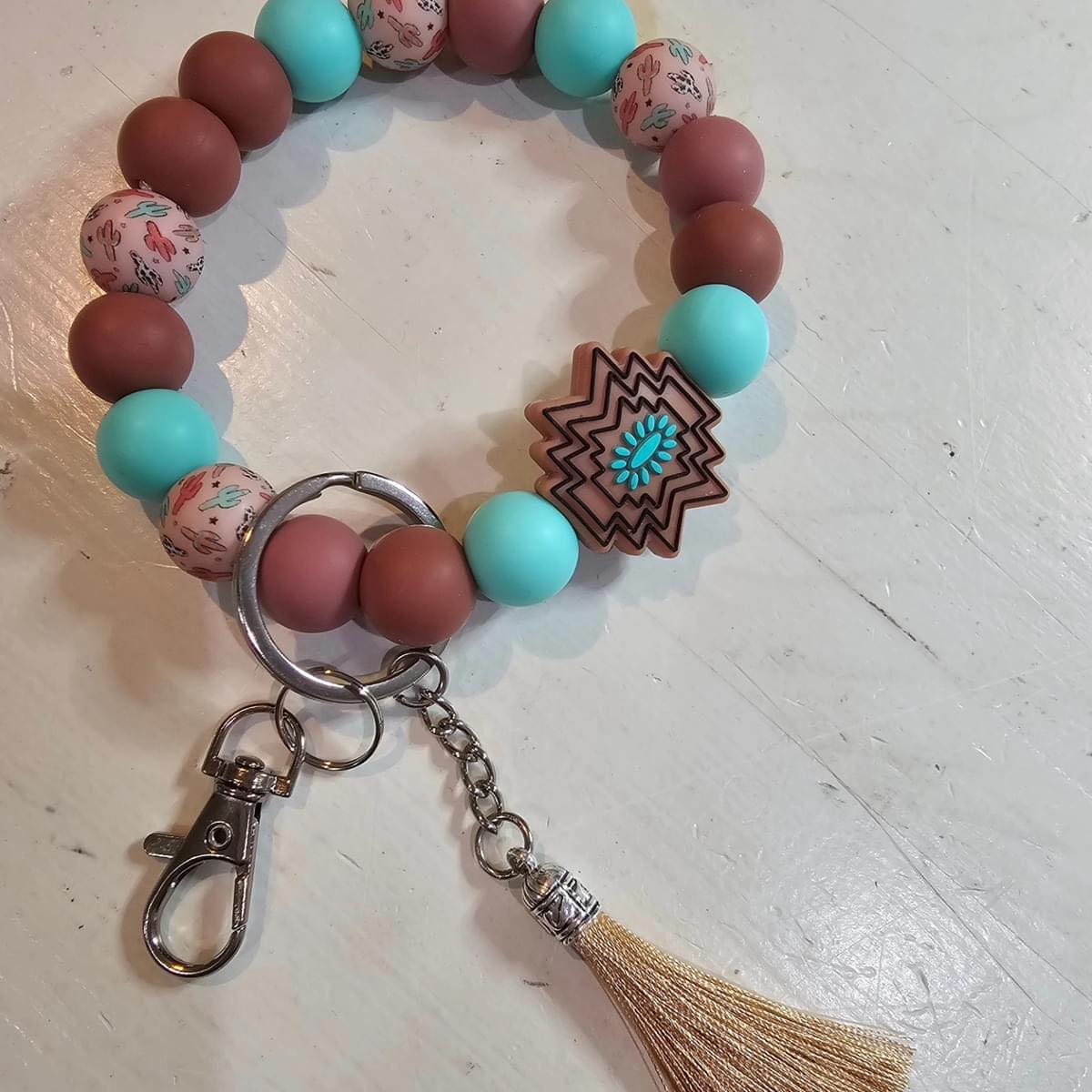 Beaded keychain wristlets - evrytang and more