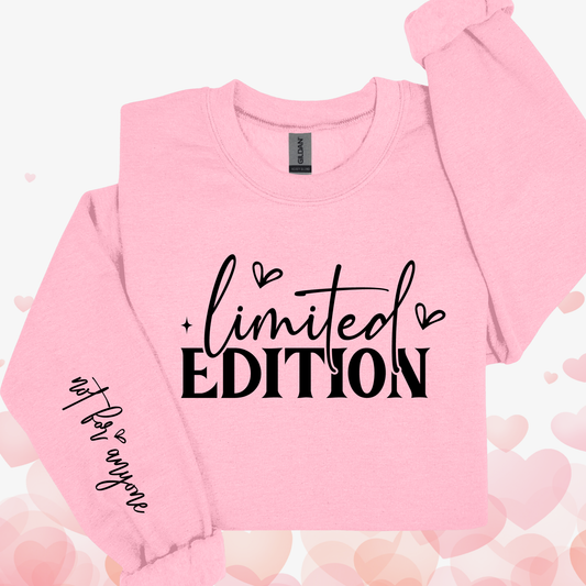 Limited Edition, not for everyone on sleeve - evrytang and more