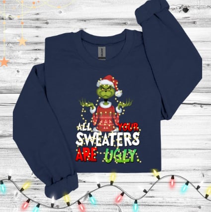 ALL your sweaters are UGLY G-man