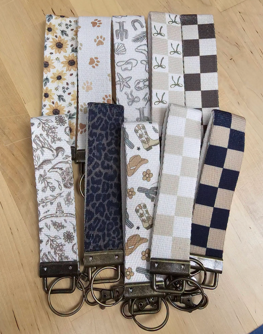 Canvas Handmade Keychain - evrytang and more
