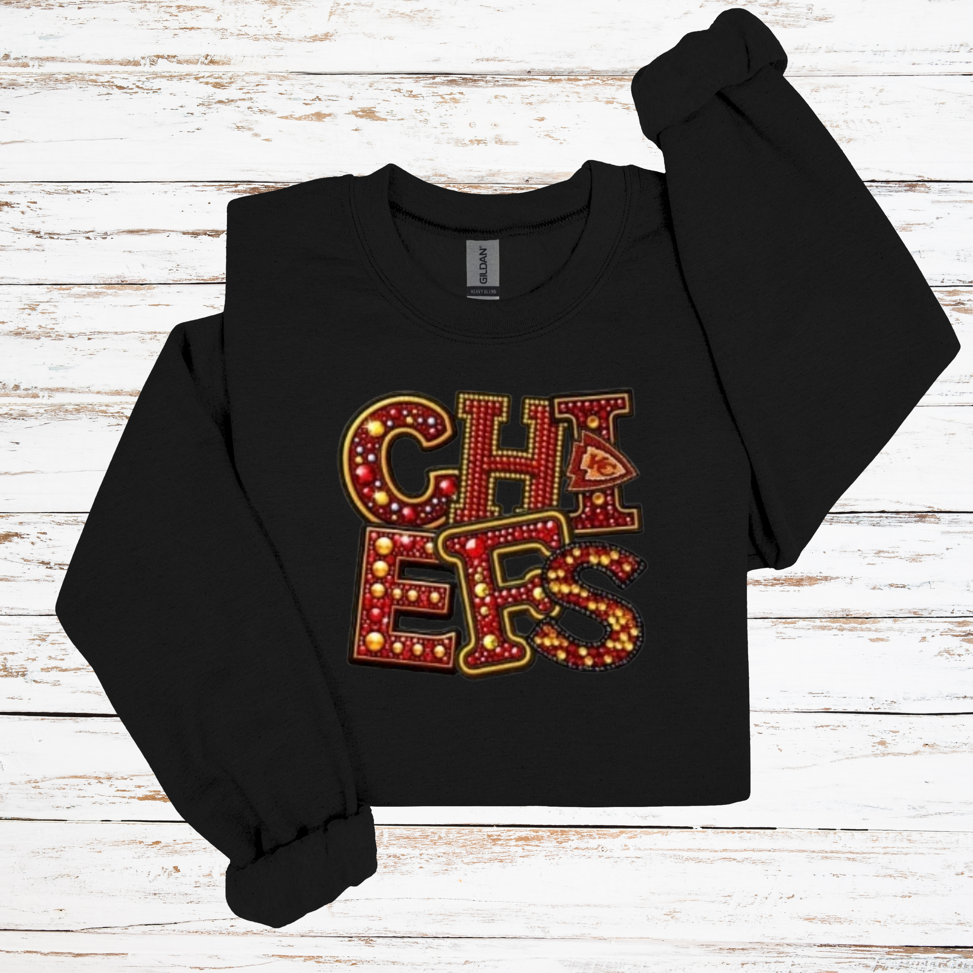 Faux Rhinestone football design - evrytang and more
