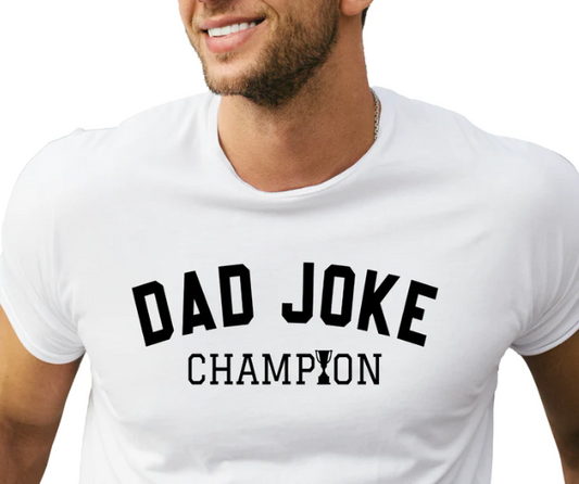 Dad Joke Champion design - evrythang and more