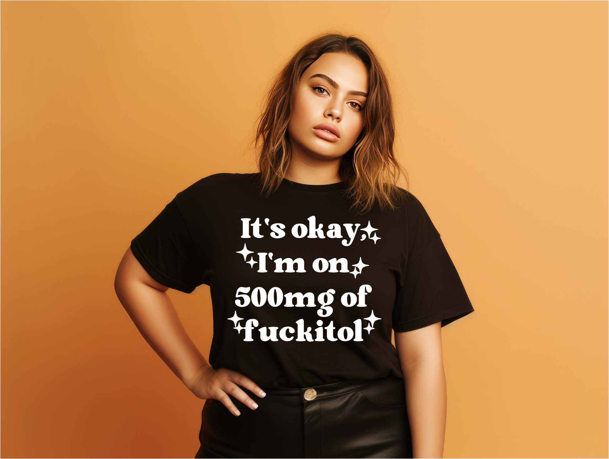 500 mg of F***itol Tee - Unwind with a Dose of Humor - evrytang and more