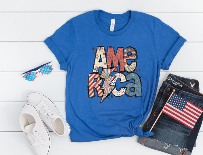 "Merica" T-Shirts - Celebrate America in Style