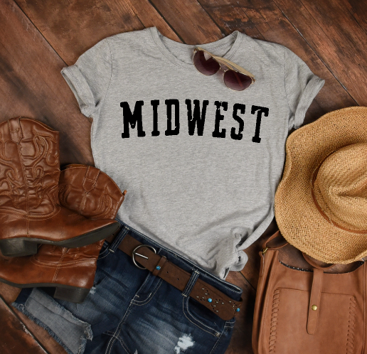 MIDWEST short sleeved T shirt - evrythang and more