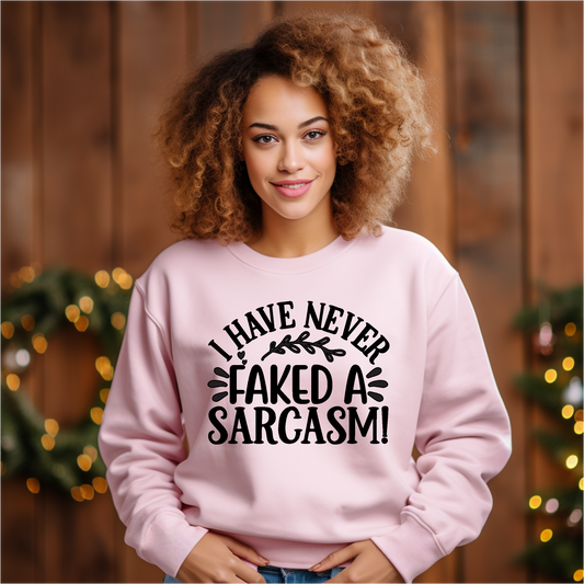 Authentic Sarcasm Enthusiast Tee - No Fakes Here! - evrytang and more