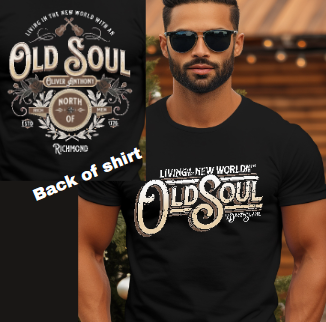 Old Soul T shirt design - evrythang and more