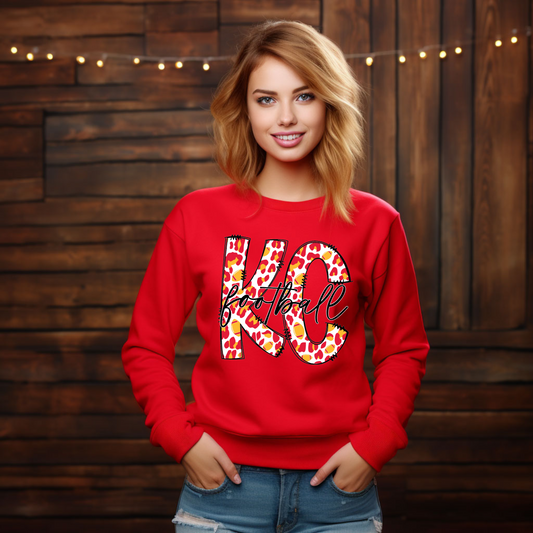 KC Football leopard design - evrytang and more