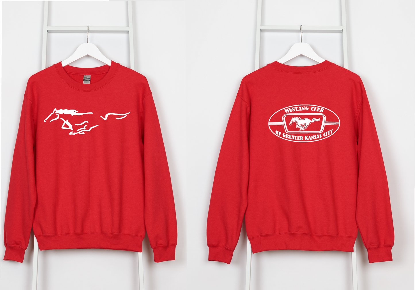 Sweatshirt for Mustang Club of Greater Kansas City