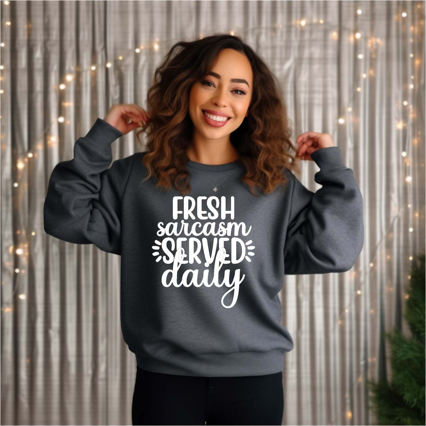 Fresh Sarcasm Daily Tee - Unleash Your Daily Dose of Wit - evrytang and more