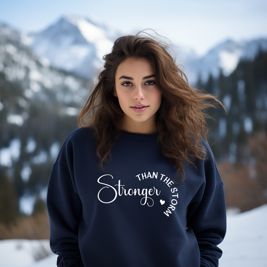 Stronger Than the Storm Tee - Resilient Statement Shirt - evrytang and more